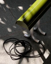 Anagram Table Lamp, seaweed green