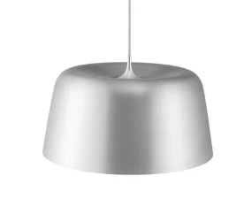 Tub Lamp Ø44, brushed aluminium
