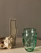 Paste Vase Slim, off-white