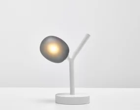 Ivy Table Battery PC1233 Lamp, smoke grey / white