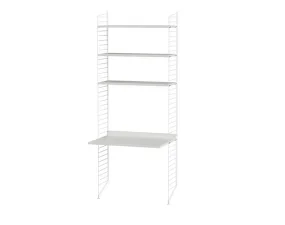 String Workspace A Shelving Set, white