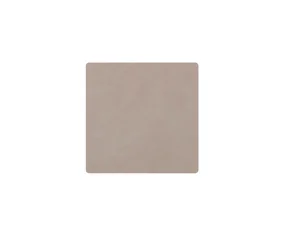 Square Nupo Glass Mat, light grey