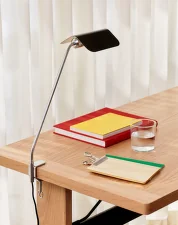 Apex Desk Clip Lamp, luis pink