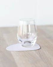 Curve Nupo Glass Mat, soft nude