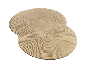 Zen Rug Rounded 175x240, beige