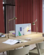 Dedicate Table Lamp S2 w. Clamp, brown green