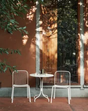 Thorvald SC96 Café Table, ivory