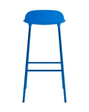 Form Bar Chair 75 cm Steel, bright blue
