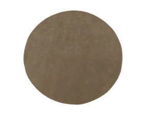 Stille Tufted Rug Ø240, ash brown