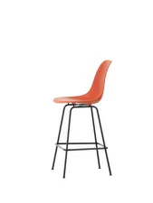 Eames Plastic Counter Stool Low, poppy red