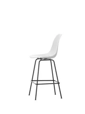 Eames Plastic Counter Stool Low, cotton white