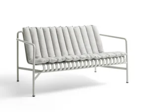 Palissade Lounge Sofa Soft Quilted Cushion, sky grey