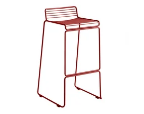 Hee Bar Stool High, rust