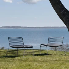 Hee Lounge Chair, rust