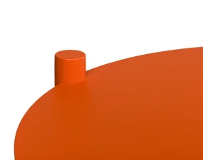 Ande Side Table, orange peel