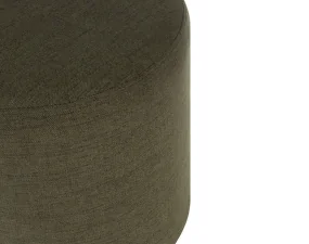 Folk Pouf Tall, italian olive