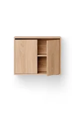 Cabinet Tall w. Doors, oak