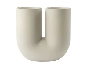Kink Vase H39, sand