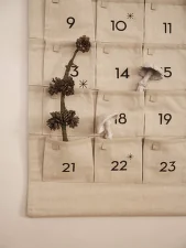 Star Christmas Calendar, sand