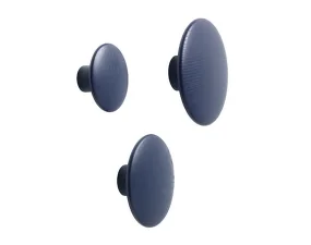 The Dots Coat Hook M, midnight blue