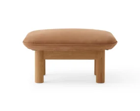 Brasilia Ottoman, Dunes Camel/natural oak