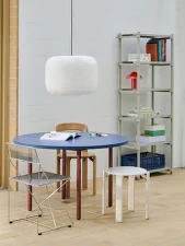 Rey Stool, cream white