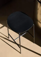 Pavilion Bar Stool AV38, black oak