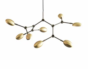 Drop Chandelier Mini, brass (5m)