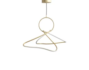 Kumo Chandelier Mini, brass