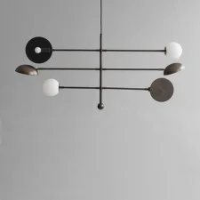 Sahn Chandelier, bronze (5m)