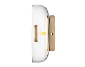 Blossi Wall Lamp, nordic gold/clear