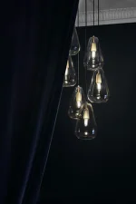 Anoli 6 Pendant, nordic gold/gold