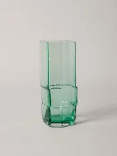 Muro Vase H30, recycled green