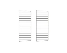 String Wall Panel 75 x 30, 2 pcs, dark grey