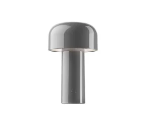 Bellhop Battery Table Lamp, grey