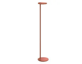 Oblique Floor Lamp, matte rust