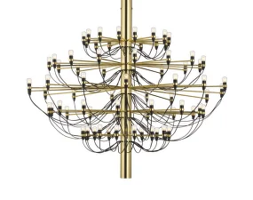 2097/75 Suspension Clear Bulbs, brass