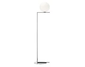 IC F2 Floor Lamp, chrome