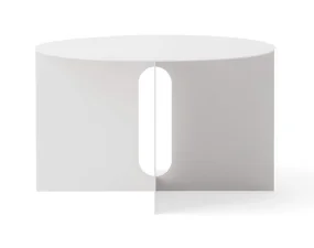 Androgyne Side Table Ø63, ivory
