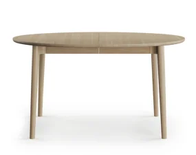 Expand Dining Table Circular, light oiled oak