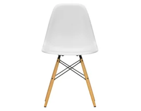 Eames Plastic Side Chair DSW, cotton white