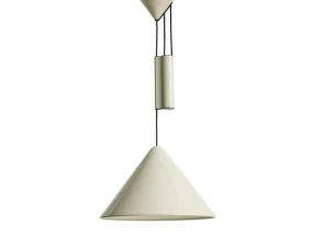 Compass Adjustable Pendant 430, oyester white