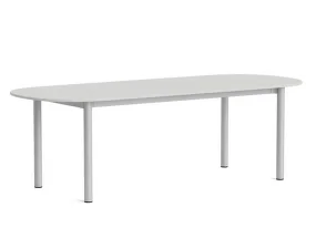 Annex Oblong Table 240x95, anodized/cloud grey