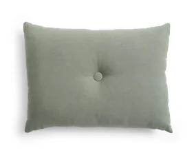 Dot Cushion Linen, pine green