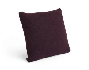 Texture Cushion, burgundy
