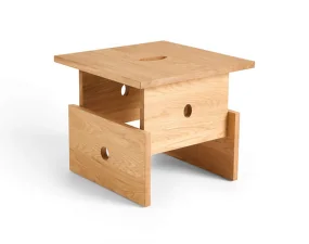 Wood Box Coffee Table, oiled oak