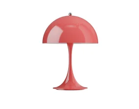 Panthella 250 Portable Lamp, opaque coral