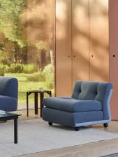 Amanta 1-Seater, Turf blue grey