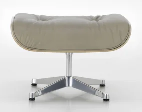 Lounge Chair Ottoman Cherry, Leather Natural F78 dark sand