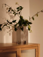 Tessera Vase, mirror polished